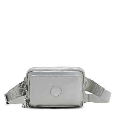 Bolsos Bandolera Kipling Abanu Multi Plateados | MXKi1482G