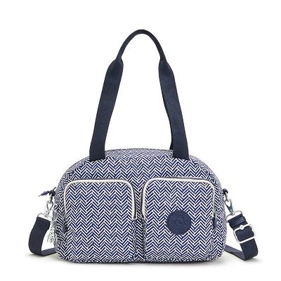 Bolsos De Hombro Kipling Cool Defea Azules Blancos | MXKi1942Z