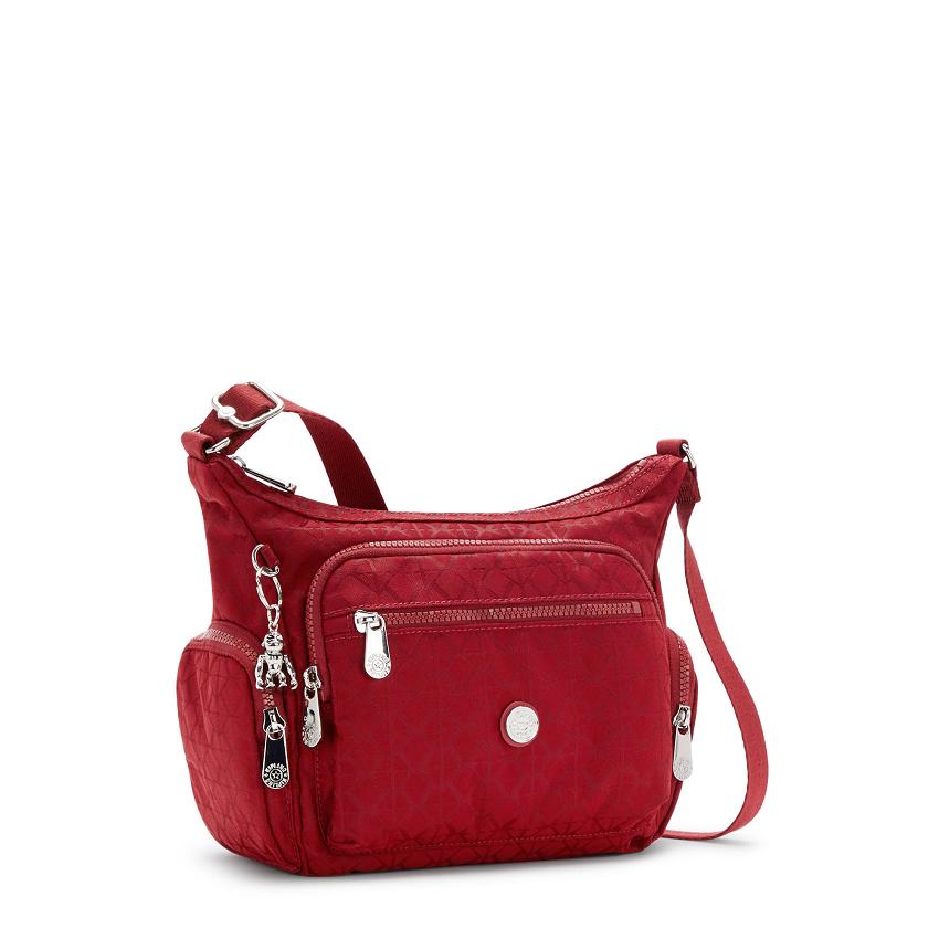 Bolsos Bandolera Kipling Gabbie Small Rojos | MXKi1587S