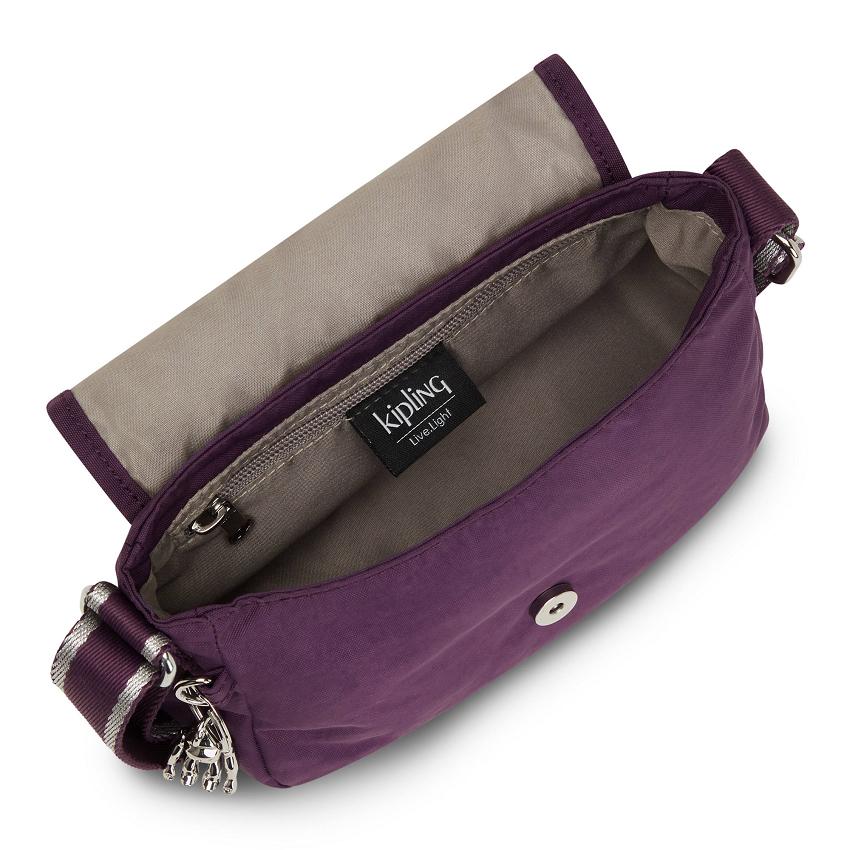 Bolsos Bandolera Kipling Sabian Morados | MXKi1693P