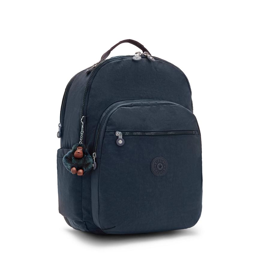 Mochila Para Laptop Kipling Seoul Extra Large Azules | MXKi1338G