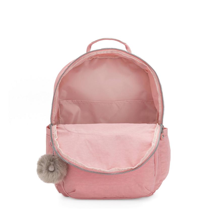 Mochila Para Laptop Kipling Seoul Extra Large Rosas | MXKi1340S