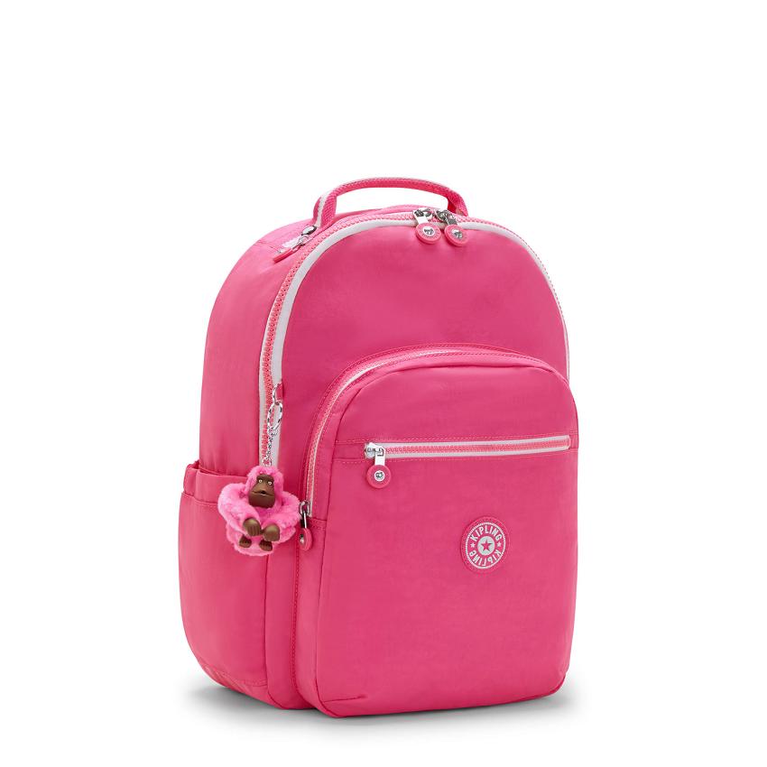 Mochila Para Laptop Kipling Seoul Large Rosas | MXKi1352T