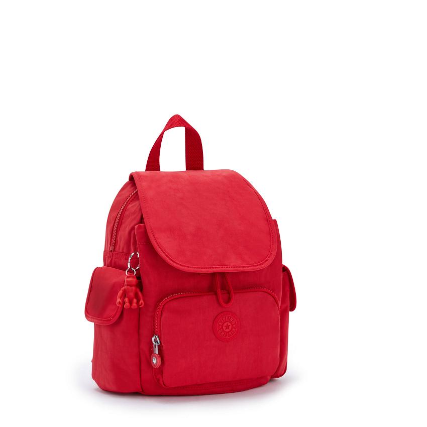 Mochilas De Viaje Kipling City Pack Mini Rojos | MXKi1393A