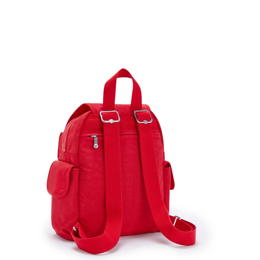 Mochilas De Viaje Kipling City Pack Mini Rojos | MXKi1393A