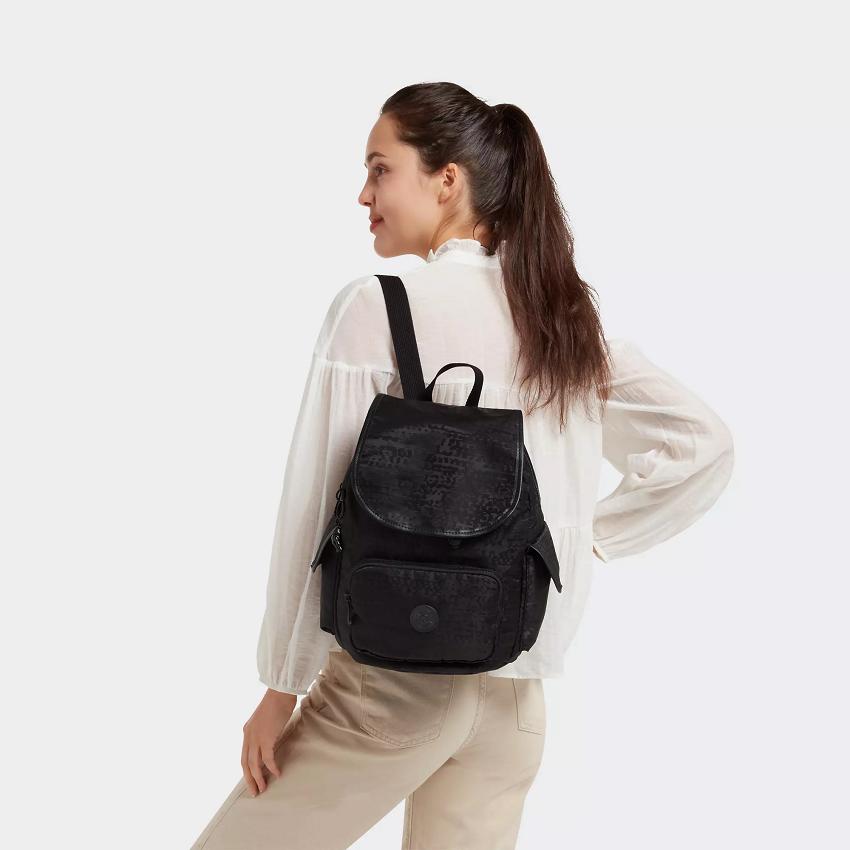 Mochilas Kipling City Pack Small Negros | MXKi1237F